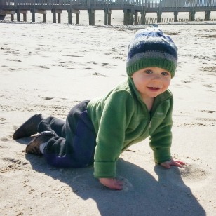 Odin Crawling on Beach_Cropped